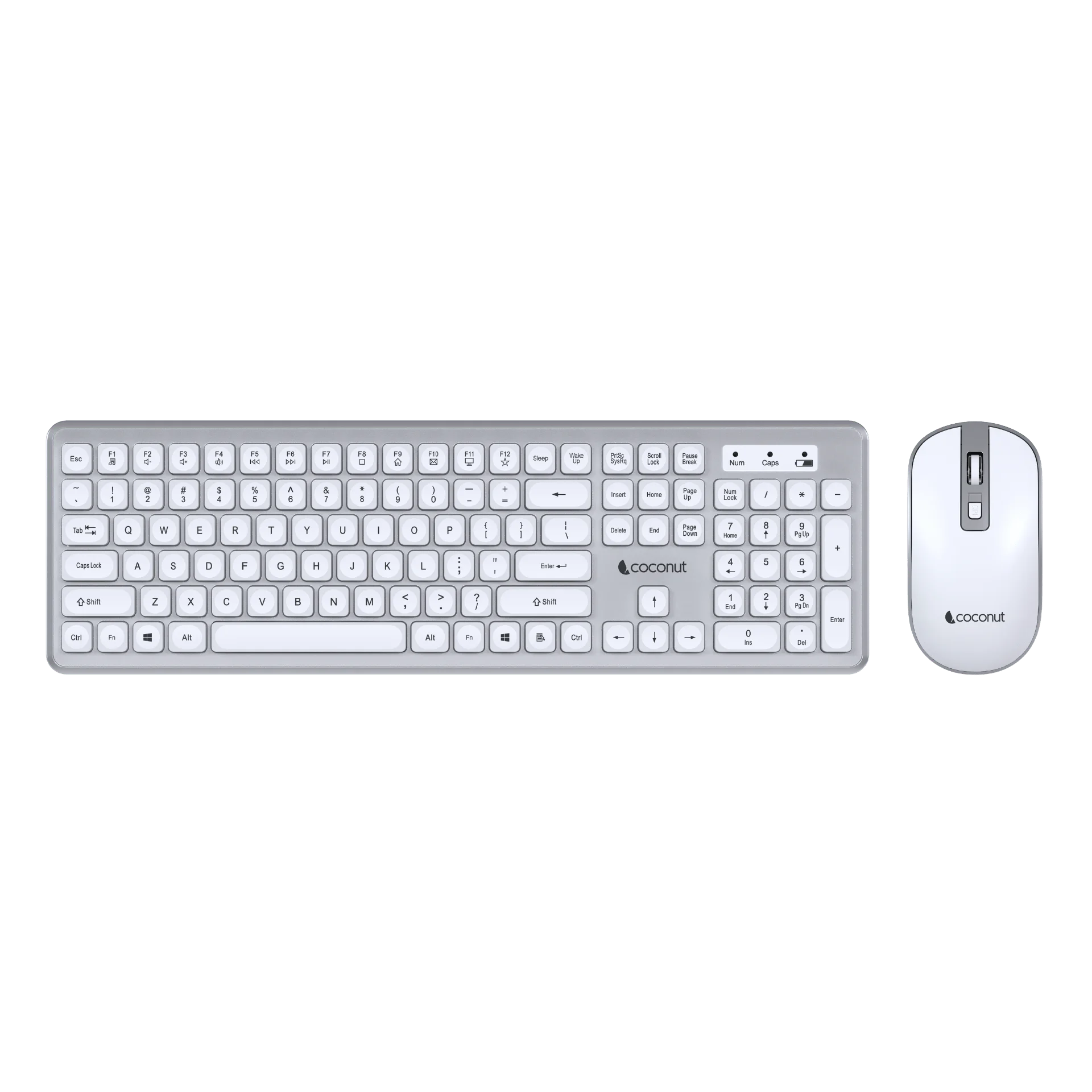 Admire Wireless Keyboard and Mouse Combo, sleek and ergonomic